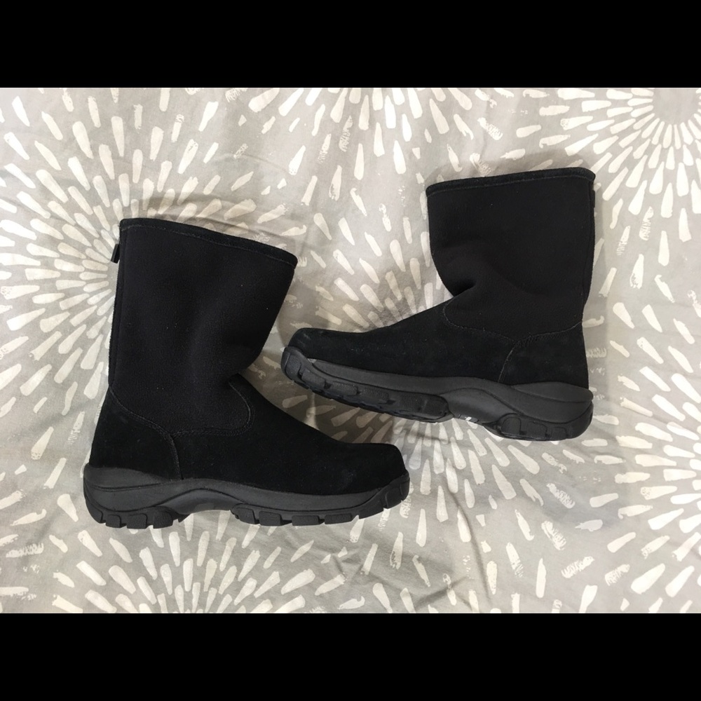 Lands’ End Fleece 👢 Boots - so warm!
